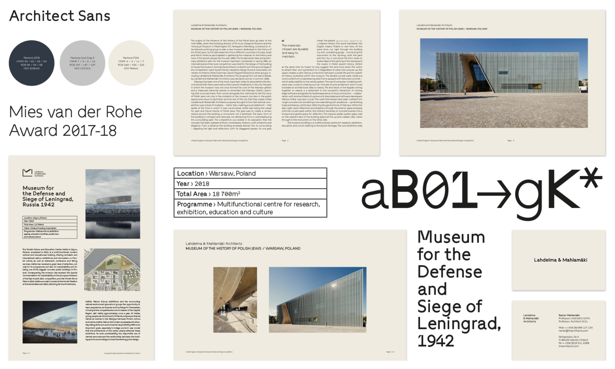 LM Architects | Custom Type Face Overview LM Architects | Custom Type Face Overview