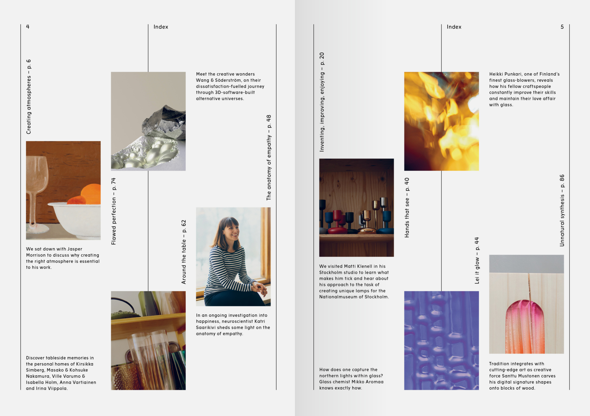Iittala Journal No. 2 | Index Iittala Journal No. 2 | Index