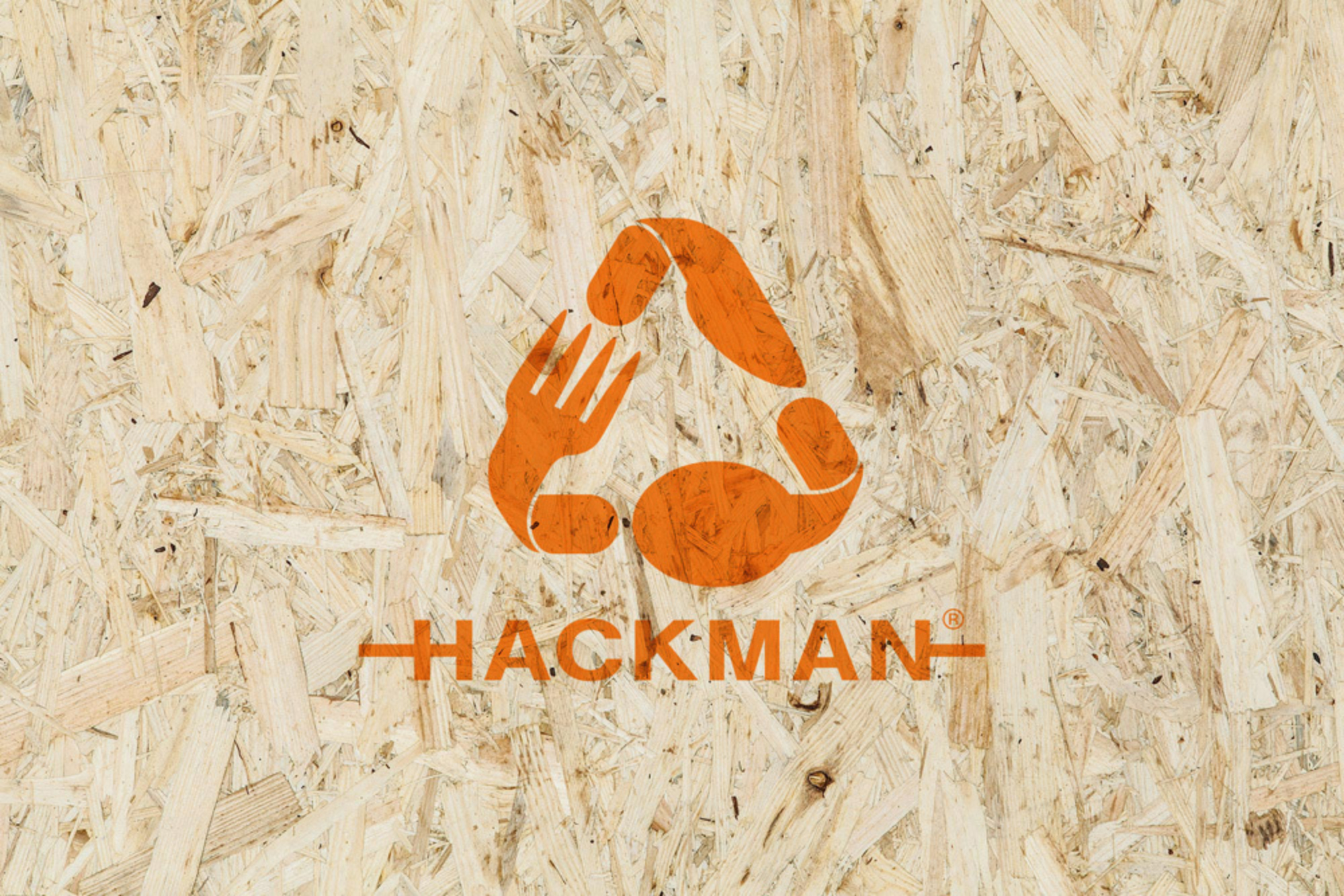 Agency Leroy Hackman - recycled logo made out of Silverware Agency Leroy Hackman - recycled logo made out of Silverware