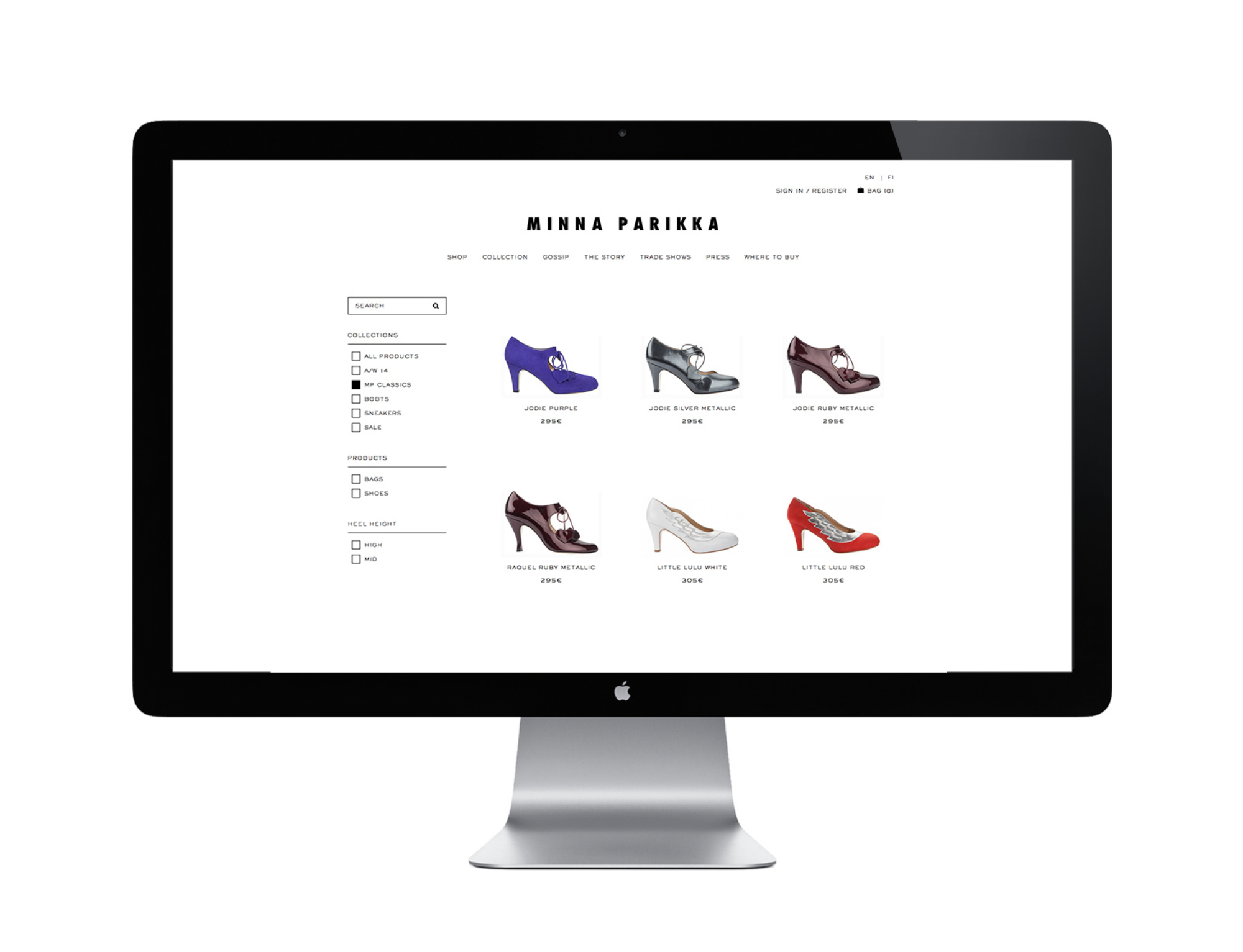 Agency Leroy Minna Parikka - Website design apple Agency Leroy Minna Parikka - Website design apple