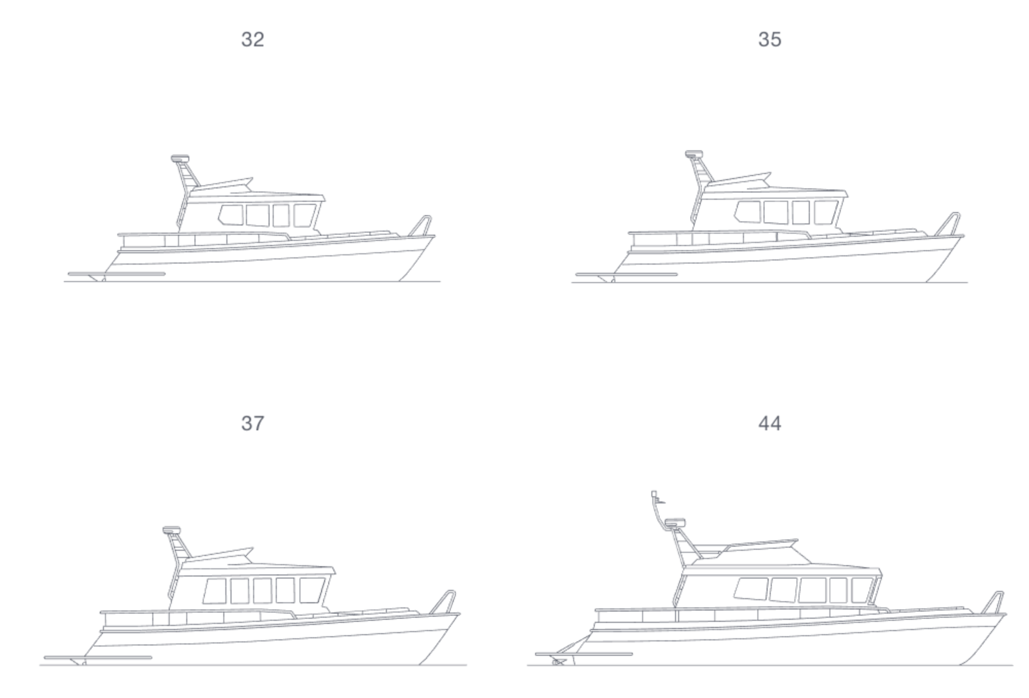 Targa | Outlined Boat Blueprint Targa | Outlined Boat Blueprint